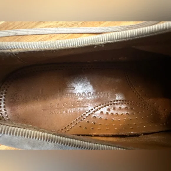 Salvatore Ferragamo Sport Italy Women’s Sneaker Size 7 1/2 - Picture 8 of 16